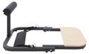 Billentrainer - Hip thrust apparaat opklapbaar - Elastiekband weerstand van 13,6 kg per band - Draagvermogen 150 kg - Ruimtebesparend - Voor gebruik op de vloer - Zwart