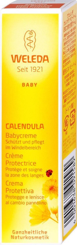 Weleda Baby Reisflesje Calendula Wind- en Weerbalsem - babycr&#232;me - reisverpakking  (10 ml)
