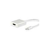Adapterkabel type C naar HDMI 4K bus, 0,15 m, biedt high-definition overdracht, compatibel met USB-C-apparaten.