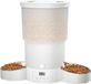 Gimars Voederautomaat voor katten, 2 voerbakken met lcd-display, programmeerbaar voor 1-6 maaltijden, 10 seconden spraakoproep
