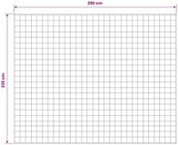 vidaXL Verzwaringsdeken Antraciet 235 x 290 cm 15 kg 100% Katoen 205T