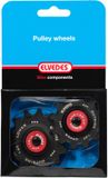 Elvedes Derailleurwieltjes 2020098 12t+14t Keramisch Zwart/rood