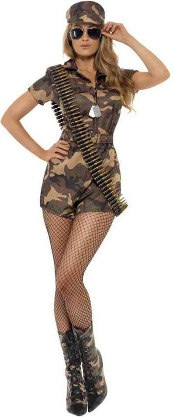 Smiffys Army Girl Kostuum - Dames - XS