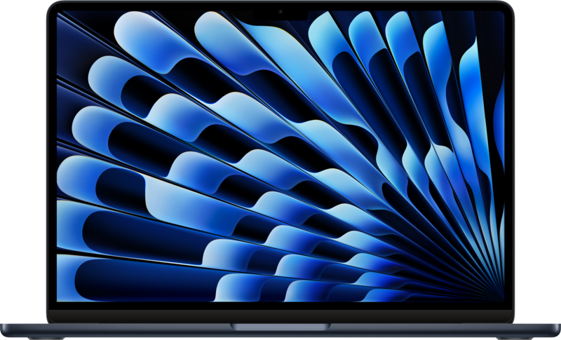 Apple Apple MacBook Air 13 inch (2024) M3 (8/10) 16GB/256GB Middernacht AZERTY
