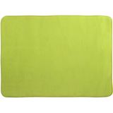MSV Badkamerkleedje/badmat tapijt - appelgroen - 50 x 70 cm