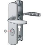Hoppe - Ensemble de sécurité New York 1810h/3452a-za/3450 aspect inox 37-42 mm - Clé I AG - 10714251
