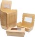Allecto Premium - Boîtes alimentaires biodégradables avec fenêtre - Boîte en papier kraft pour aliments - Lot de 20 - Résistant à l'huile et à l'eau - Convient pour sandwich, cheesecake, hamburger - 900ml/32oz