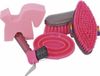 HKM Rugzak, poetsset 5-delig Roze Unisex Paard