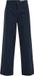 WE Fashion Heren Straight Fit Chino Donkerblauw Katoen Maat 34/34