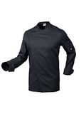 BP 1597-684-0032-S Koksjas voor mannen, lange mouwen, stretchmateriaal en arm-lift-systeem, 200,00 g/m² stofmix met stretch, zwart, S
