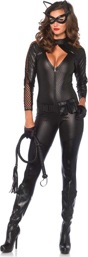 Leg Avenue Wicked Kitty Sexy Kat Kostuum - Maat M