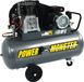 MECAFER Compresseur 100 L 3HP Courroie double 10 bar Semi Pro PowerMonster