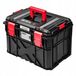 botle Grote koffer voor gereedschap, zwart, mobiel, van kunststof, afmetingen 54,6 x 38 x 40,7 cm, met organizers