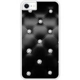 iPhone 8 Strass Bedrukt Siliconen Hoesje