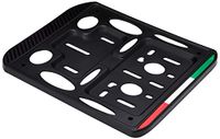 Quattroerre 16109 Kentekenplaathouder voor motorfiets Tricolore Carbon