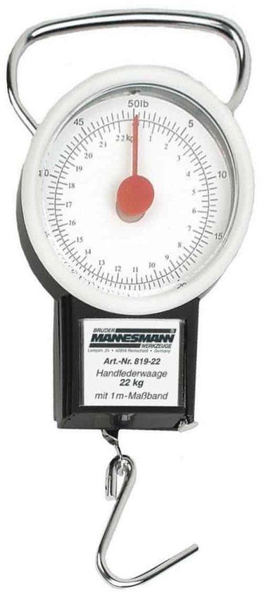 Brüder Mannesmann Handbagageweger 22kg
