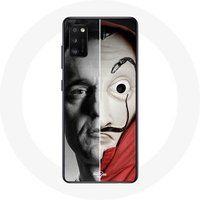 Maniacase Hoesje voor Samsung Galaxy S20 La casa de papel Berlin Split Mask