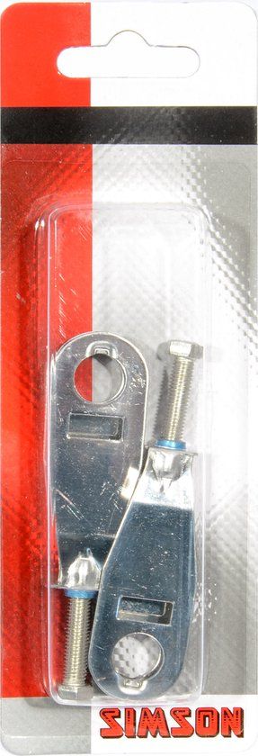 Simson RVS kettingspanner voor Batavus fietsen - Zilver