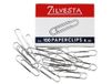 Kantoorartikelen Zilvesta Paperclips R2 Steel (100)