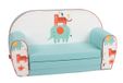 Knorrtoys Wild Life kinder sofa Muntkleur, Rood, Wit