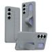 Samsung Coque hybride Smart Galaxy S26 avec poignée debout - Gris foncé