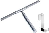 Gedy Thor 2-delige set: 1 douchewisser, 1 chromen haak