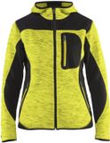 Blaklader Dames Vest met Softshell 4931-2117 - High Vis Geel/Zwart - XXL