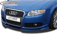 Voorspoiler RDX Racedesign Voorspoiler Vario-X passend voor Audi B7 Cabrio S-Line 2005-2008 (PU)