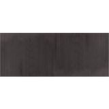 Tapis rectangulaire marron foncé 80x200 cm bambou