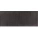 Tapis rectangulaire marron foncé 80x200 cm bambou