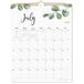 Maandelijkse wandkalender 2023-2024, loopt van januari 2023 tot juni 2024, 20 x 35 cm, dubbele draadband, perfect voor organisatie en planning