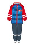 PLAYSHOES Functioneel pak 'Rennwagen' blauw / marine / rood / wit