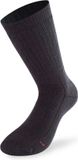 Lenz Chaussettes de randonnée Trekking 6.0 Laine mérinos/polyacrylique Noir Taille 35-38