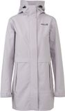 AGU Urban Outdoor Parka Regenjas Dames Fietsjas Paars Maat M Waterdicht Ademend Poray 5000 Gerecycled Polyester Long Fit Capuchon