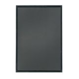 Garcia de Pou Houten plank en standaard, 115,5 x 65,5 x 2 cm, zwart, één maat