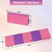StarTech Gymnastiekmat - Opvouwbare trainingsmat - 189 cm - 4/5-voudig opvouwbaar - Stootabsorberende schuimkern - Afwasbare, antislip vinyl oppervlak - Draaghandgrepen - Geschikt voor yoga