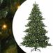 vidaXL - Kunstmatige - Hinged - Kerstboom - Groen - 180 - cm - PVC - en - Staal
