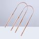 Heble® 2x Fresh Hygienische Tongreiniger - Tongschraper - Rose goud