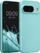 kwmobile metallic telefoonhoesje van TPU - geschikt voor Google Pixel 9 - Flexible case voor smartphone - In metallic mintgroen