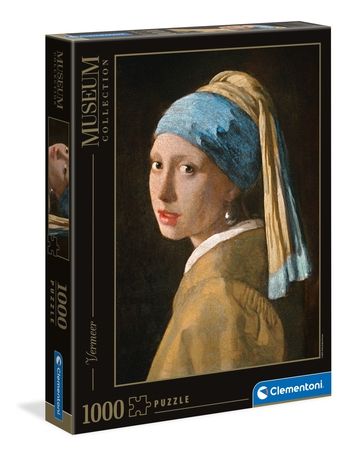 Clementoni Museum Collection - Girl With Pearl E.V. - 1000 Piece Jigsaw Puzzle