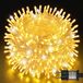 Guirlande lumineuse 50 mètres 1000 LED blanc chaud prise UE IP44