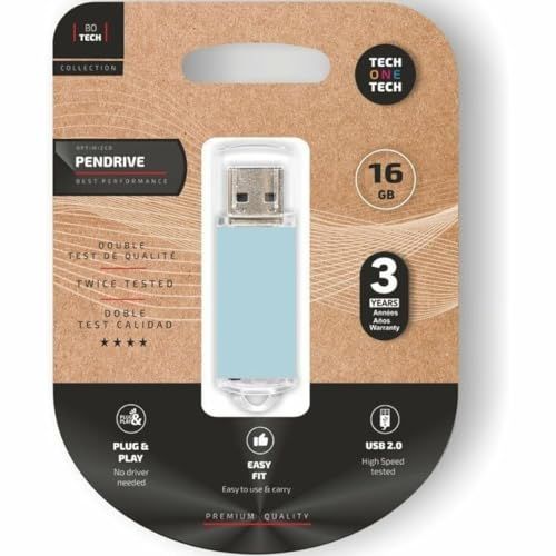 Tech One Tech USB-stick TEC3010-16 - 16 GB - USB 2.0