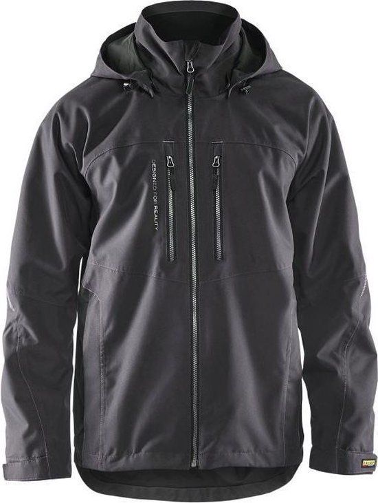 Blåkläder 4890 Lichtgewicht functionele jas Medium Grijs/Zwart - Maat XL