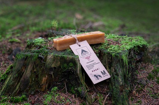 The Original Himalayan Yak Kauwbot Medium Puur Fit - 10 stuks