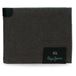 Pepe Jeans Hilltop Horizontale portemonnee met portemonnee, grijs, 11,5 x 8 x 1 cm, leer van Joumma Bags