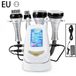 Appareil à ultrasons et cavitation - Appareil 4-en-1 pour le contour du corps - 40 kHz - RF multipolaire - Lifting du visage - Traitement des rides - Blanc