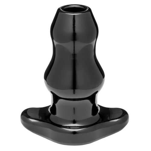 Perfect Fit Double Tunnel Plug XL Zwart - 0852184004547