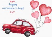Letistich Letistitch Borduurpakket Happy Valentine’s Day 983