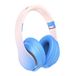 AngelTech Over Ear Kinderkoptelefoon – Hoofdtelefoon kinderen - Volume Begrensd – Draadloos – 20 Uur Speeltijd- Kinder Koptelefoon – Inclusief Audiodraad - Met Microfoon – Noise Cancelling – Blauw of Roze