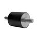 RS PRO Rubberen trildemper, buiten-/buitendraad buffer M12, Ø 60mm x 50mm, 65 Shore A